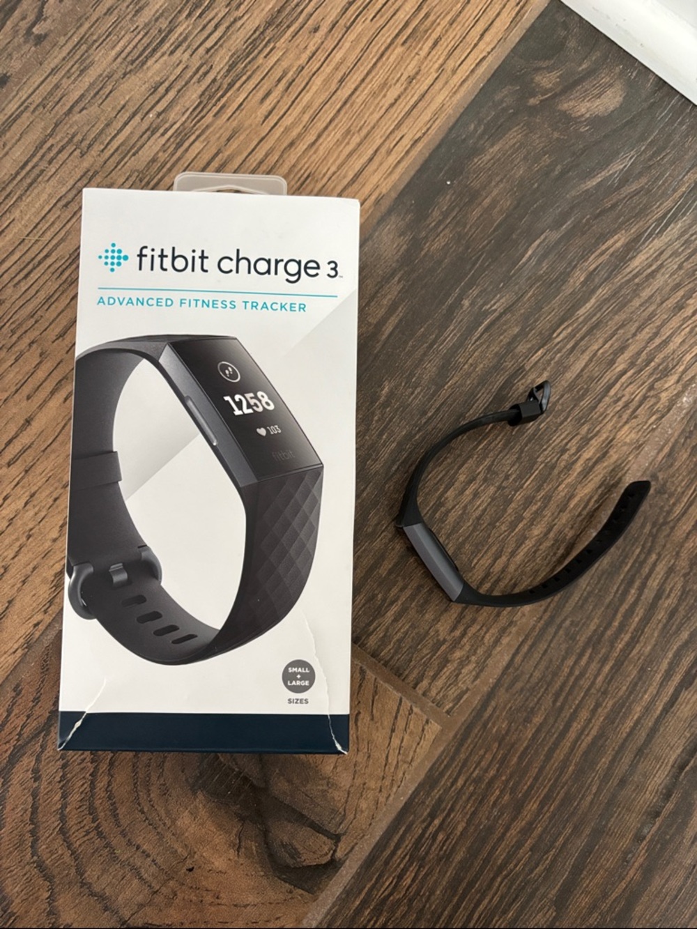 fitbit Charge 3 Fitness Tracker - Black Band